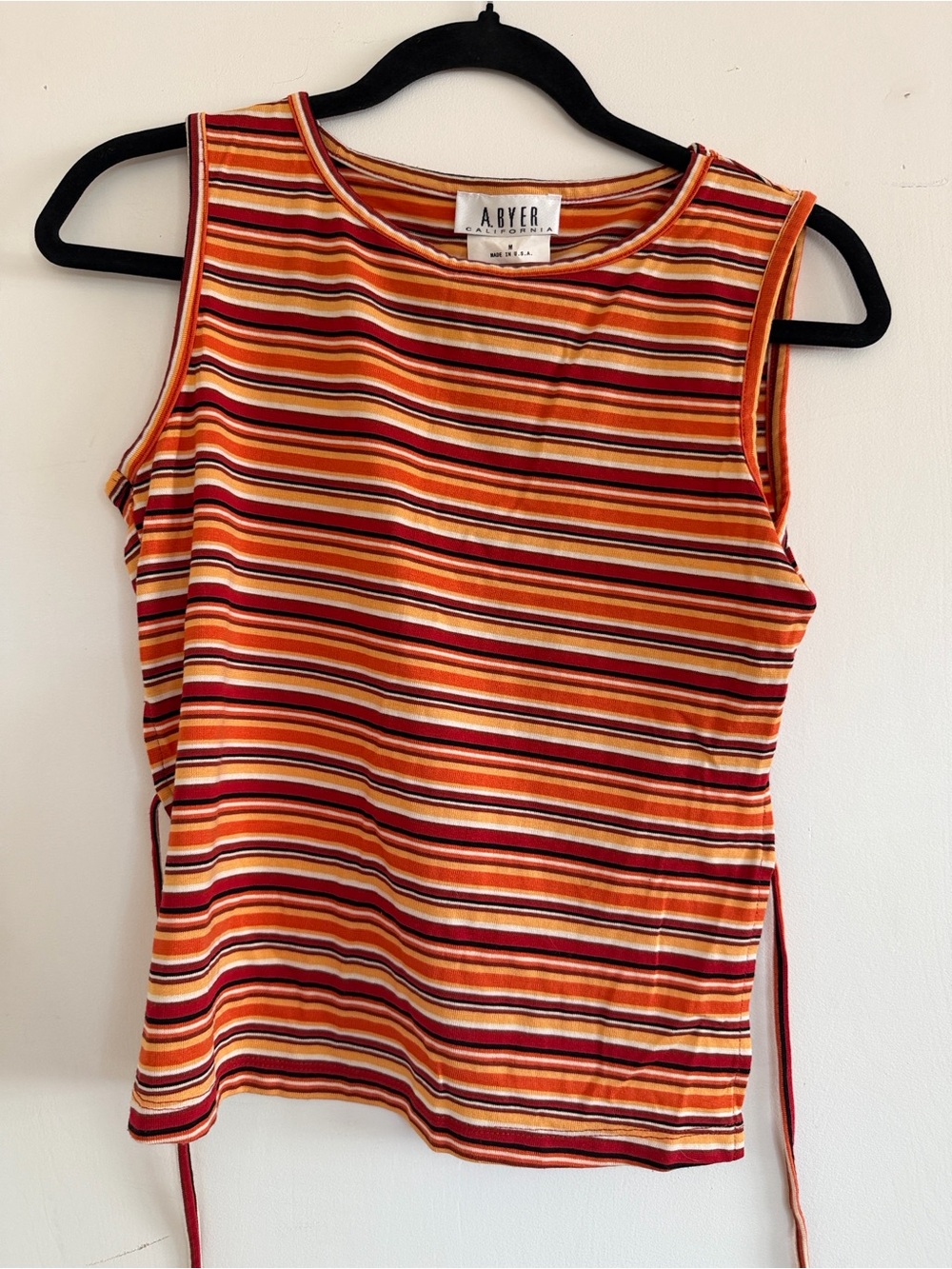 90s Crew Striped Tank Top